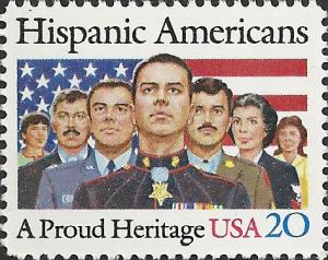 # 2103 MINT NEVER HINGED HISPANIC AMERICANS