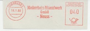 Meter cut Germany 1960 Minerals