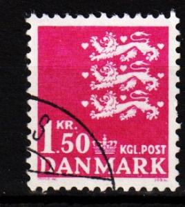 Denmark -  #399 State Seal  - Used