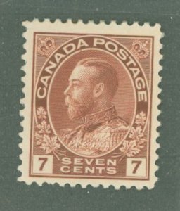 Canada #114ii Unused Single