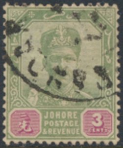 Johore  Malaya  SC#  39  Used   see details & scans