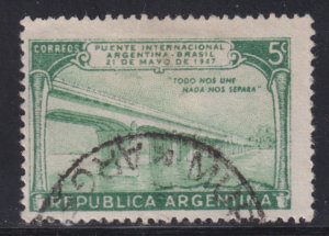 Argentina 560 International Bridge Connecting Argentina and Brazil 1947