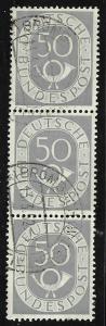 Germany #681 50pf Numeral & Post Horn