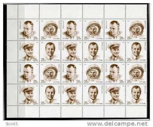 Russia 1991 Sc 5974-7 Mi 6185-8 MNH 6 Blocks of 4   Yuri A. Gagarin