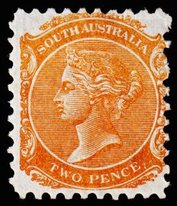 South Australia Scott 65 (1876) Mint NG F, CV $57.50 M