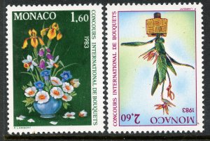 Monaco # 1351-2 Mint Never Hinge.