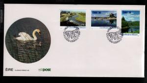 Ireland # 662-664 FDC!