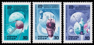 Russia Scott 5545-5547 (1987) Mint NH VF Complete Set C