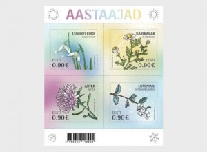 Estland / Estonia - Postfris/MNH - Sheet Seasons 2022