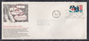 Canada Scott 490 Schering FDC - Curling