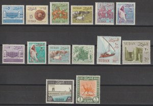 SUDAN 1962 SG 171/84 MNH Cat £45