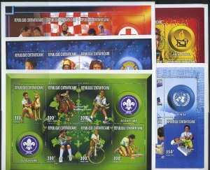 Central Africa 1997, Worldwide organisations 30v (5 m/s), MNH