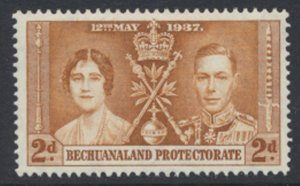 Bechuanaland  SG 116  SC# 122  MH  -  Coronation 1937  see scans / details