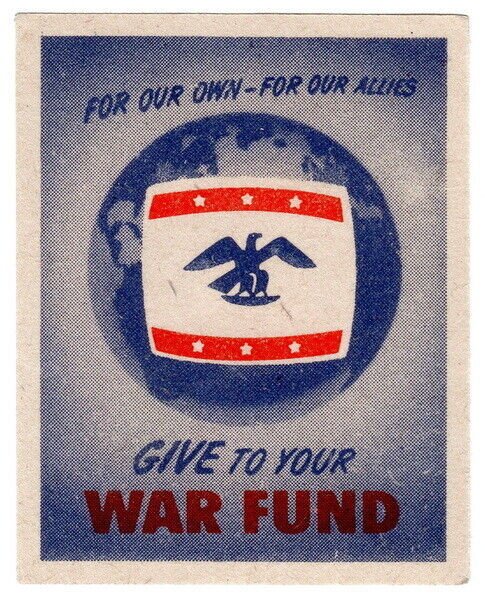 (I.B) US Cinderella : War Fund Seal