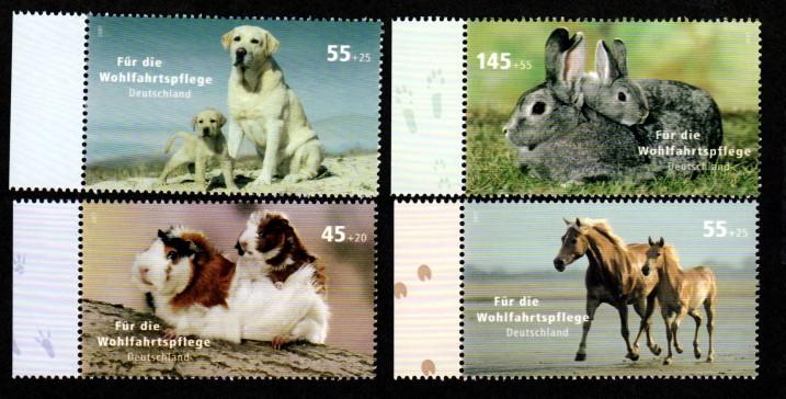 Germany B992-B995 Mint NH Animals!