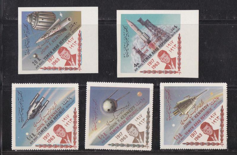 Yemen (North) # John F. Kennedy Misc. Issues, MNH