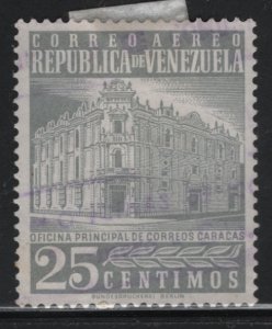 Venezuela C662 Caracas General Post Office 1958