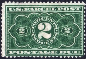 SC#JQ2 2¢ Parcel Post Postage Due (1912) MDG