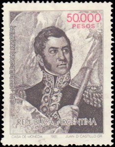 Argentina #1376, Incomplete Set, 1982, Never Hinged