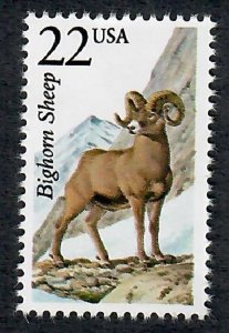 2288 Bighorn Sheep North American Wildlife MNH single
