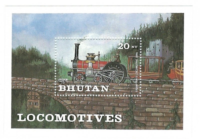 Bhutan  SS   Cramptons   Mint NH VF  PD