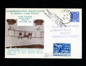 Ireland Cover Rare w/ Label Rare Early Flight