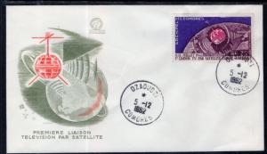 Comoro Islands C7 Space U/A FDC