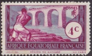 French Equatorial Africa #36 Mint