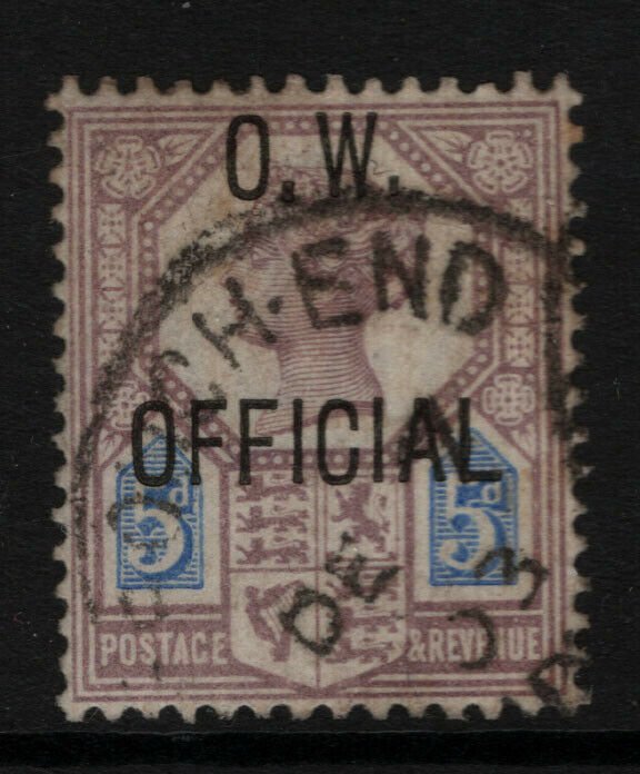 Great Britain #O47 Extra Fine Used With Date Cancel