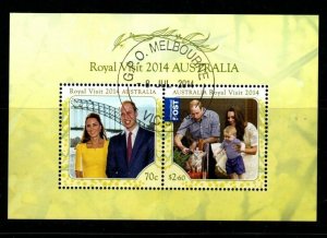 AUSTRALIA SGMS4195 2014 ROYAL VISIT FINE USED