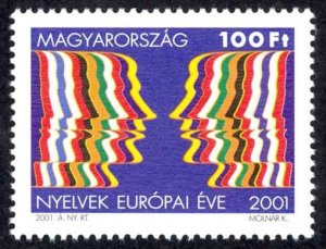 Hungary Sc# 3734 MNH 2001 European Language Year