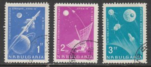 Bulgarie   1278-80   (O)  1963   Complet