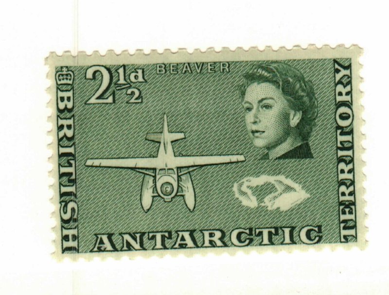 British Antarctic Territory #5 MH plane