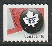 2013 Canada - Sc 2664ii - MNH VF - 1 single - Canadian NHL - Toronto Maple Leafs