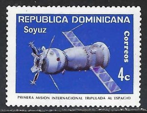 Dominican Republic 743 MNH SPACE R748-3