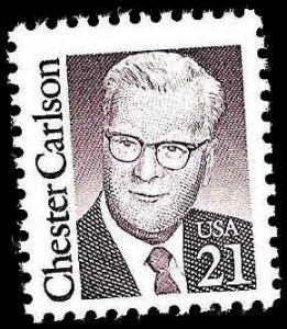 # 2180 MINT NEVER HINGED CHESTER CARLSON