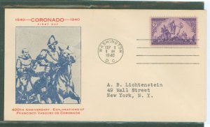 United States #898 On Cover