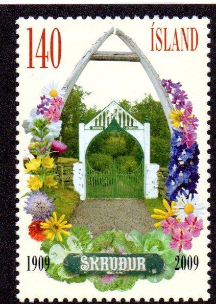 ICELAND 1168 MNH SCV $3.00 BIN $1.80 GARDEN