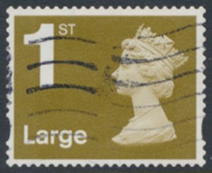 GB   1st Large Machin  SG 2657 Used  SC# MH382  see scans