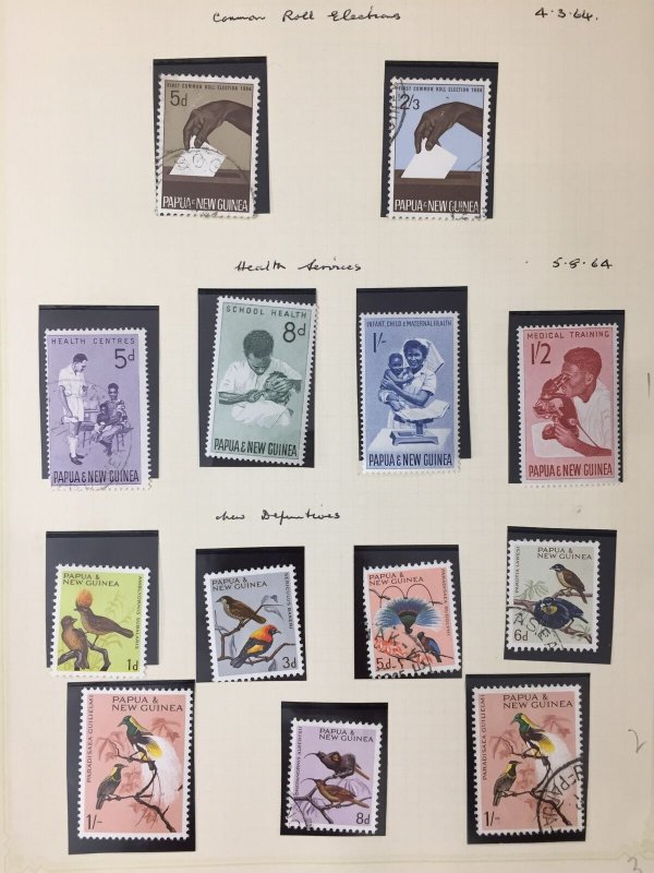 Papua New Guinea MNH MH Used Incl.Wildlife  (Apx 95 Items) MK3868