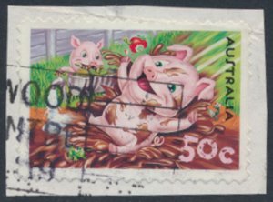 Australia  SG 2568  SC# 2435 Used SA Farm Chicken  see details scan    