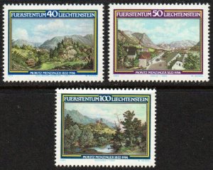 Liechtenstein Sc #744-746 MNH