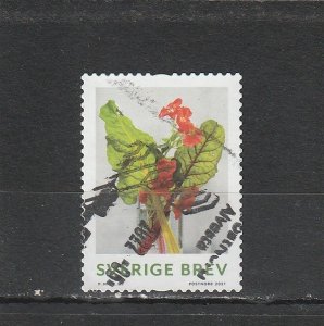 Sweden  Scott#  2878c  Used  (2021 Flowers)