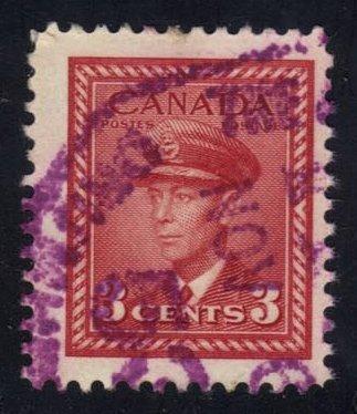 Canada #251 King George VI, used (0.25)