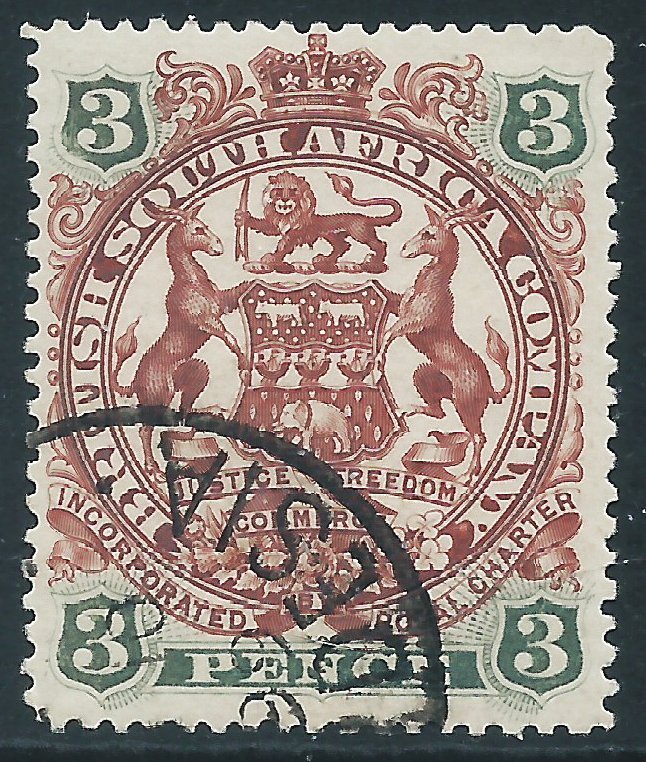 Rhodesia, Sc #53, 3d Used