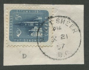 British Columbia Town Cancel MOUNT SHEER