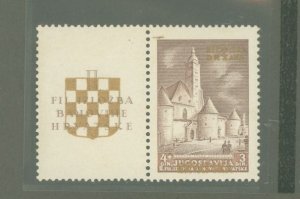 Croatia #B2 Mint (NH) Single (Complete Set)