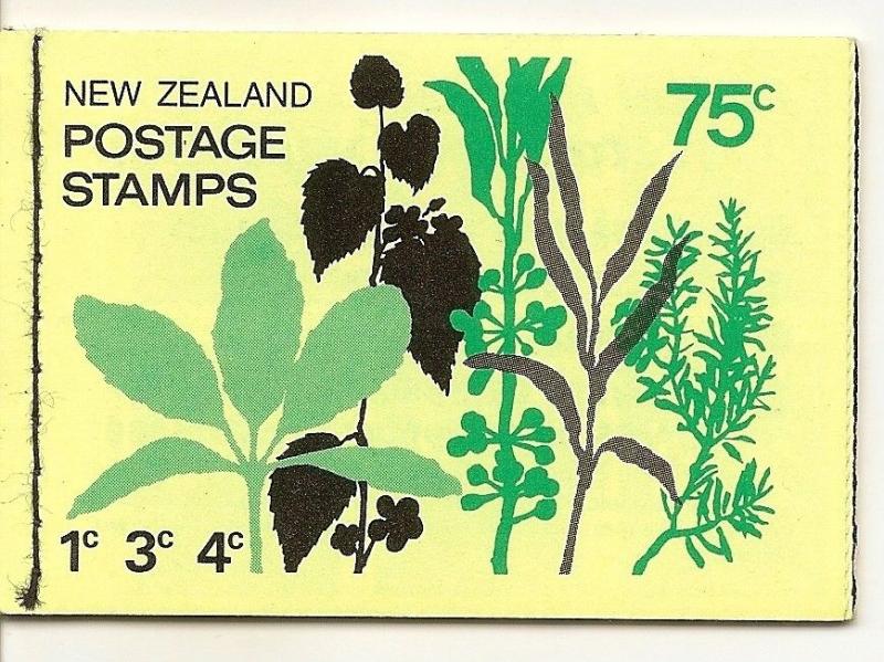 New Zealand 1971 Booklet SB27