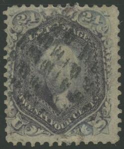 #70c VIOLET F-VF USED CV $2,250 HV9615