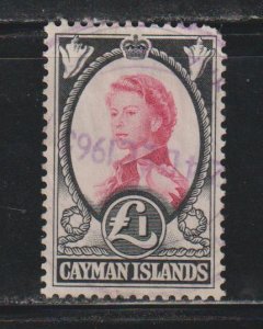 Cayman Islands  SC 167  Used